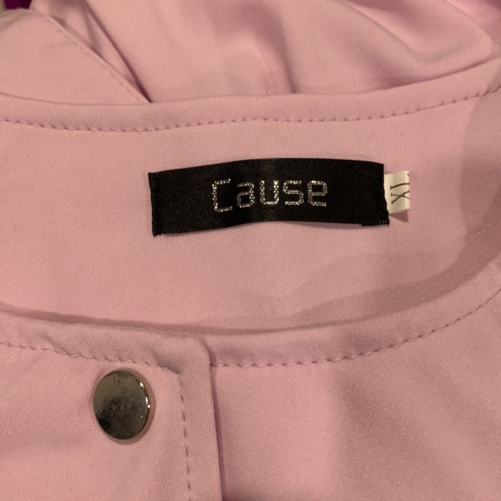 Super Cute Button Up Lilac Dress - Picture 2 of 2